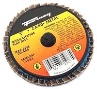 Algopix Similar Product 3 - Forney 71983 Mini Flap Disc Quick