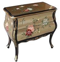 Algopix Similar Product 1 - 30 Wide Oriental Bombe Chest of Drawer