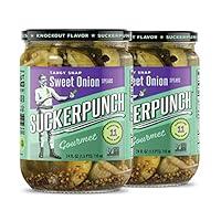 Algopix Similar Product 20 - SuckerPunch Gourmet Sweet Onion Pickle