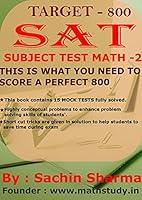 Algopix Similar Product 14 - SAT Mathematics Level 2 Practice Tests