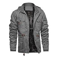 Algopix Similar Product 7 - CHEXPEL Mens Thick Winter Jackets with