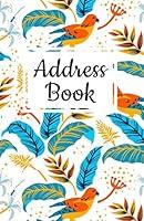 Algopix Similar Product 12 - Address Book Pretty Floral Bird
