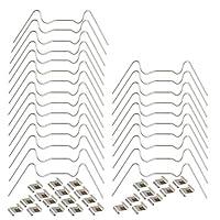 Algopix Similar Product 13 - NMFIN 50Pcs Green House Wire Clamp