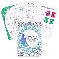 Algopix Similar Product 9 - Yoga Cards  63 Card Deck With Tips 