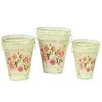 Algopix Similar Product 9 - French country planters vintage metal