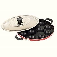 Algopix Similar Product 7 - Kiwi Classic Nonstick 12 Cavities Appam