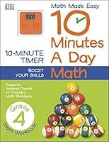 Algopix Similar Product 9 - 10 Minutes a Day: Math, Fourth Grade