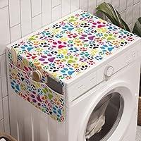 Algopix Similar Product 1 - Ambesonne Multicolor Washing Machine