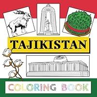 Algopix Similar Product 9 - Tajikistan Coloring Book for Kids and