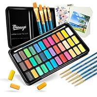 Algopix Similar Product 20 - Bianyo 36 Colors Watercolor Paint Set