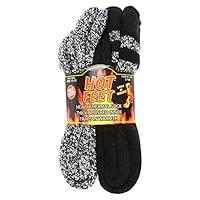 Algopix Similar Product 2 - Hot Feet Mens 2 Pairs Heavy Thermal