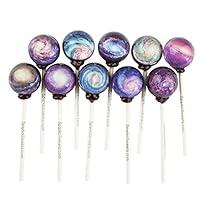 Algopix Similar Product 5 - 100 Pieces Galaxy Lollipops Spiral