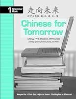 Algopix Similar Product 2 - Chinese for Tomorrow Grammar Book A