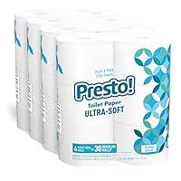 Algopix Similar Product 5 - Amazon Brand  Presto 2Ply UltraSoft