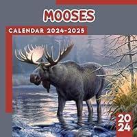 Algopix Similar Product 4 - Mooses Calendar 20242025 12 Month