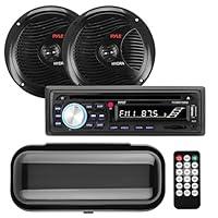 Algopix Similar Product 13 - Pyle Marine Stereo Receiver Speaker Kit