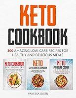 Algopix Similar Product 6 - Keto Cookbook 300 Amazing LowCarb