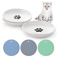 Algopix Similar Product 8 - Dorakitten Ceramic Cat Food Plates Cat