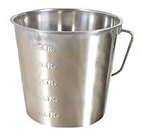 Algopix Similar Product 14 - Kerbl Stainless Steel Bin 123 litres