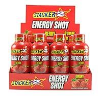 Algopix Similar Product 18 - Stacker 2 Energy Shots Berry 12 Shots