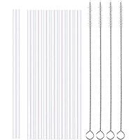 Algopix Similar Product 10 - TecUnite 8 Pieces Replacement Straws
