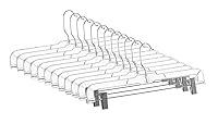 Algopix Similar Product 13 - Jeronic 12 Pack Slack Pant Hangers