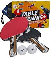 Algopix Similar Product 14 - Rivon Ping Pong PaddleRacket Set  2