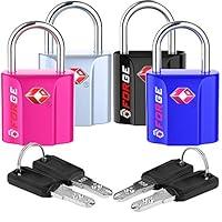Algopix Similar Product 12 - 4 Colors TSA Approved Luggage Locks