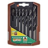 Algopix Similar Product 2 - wolfcraft 7107000 Wood Twist Drills Set