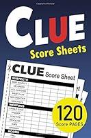 Algopix Similar Product 4 - CLUE Score Sheets 6 x 9 inch Classic