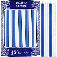 Algopix Similar Product 18 - Deluxe Tapered Hanukkah Menorah Candles