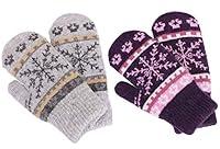 Algopix Similar Product 17 - Womens Mittens Cold WeatherFair Isle