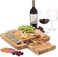 Algopix Similar Product 20 - Charcuterie Board Gift Set Bamboo