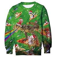 Algopix Similar Product 10 - Girls Ugly Christmas Sweatshirts