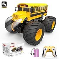 Algopix Similar Product 4 - ENFAO School Bus Monster Truck 118
