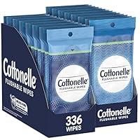 Algopix Similar Product 1 - Cottonelle Flushable Wipes 24