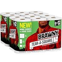 Algopix Similar Product 4 - Brawny Paper Towels 12 Count Rolls