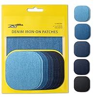 Algopix Similar Product 15 - ZEFFFKA Premium Quality Denim Ironon