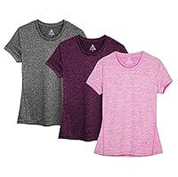 Algopix Similar Product 4 - icyzone Workout Running Tshirts for