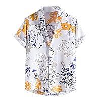 Algopix Similar Product 16 - XVSSAA Hawaiian Shirts for Men Short