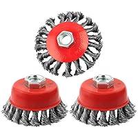 Algopix Similar Product 17 - WENORA 3 Pack Wire Wheel Brush for