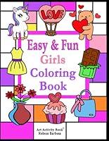 Algopix Similar Product 6 - Girls Coloring Book Easy and Fun 49