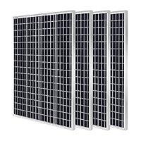 Algopix Similar Product 14 - HQST 100W 12V 9BB Monocrystalline Solar