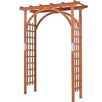 Algopix Similar Product 7 - Giantex 85inch Wooden Garden Arch