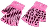 Algopix Similar Product 7 - ProsourceFit Grippy Yoga Gloves One