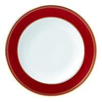 Algopix Similar Product 17 - Renaissance Red Rim Soup Plate 9"
