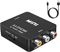 Algopix Similar Product 10 - GANA RCA to HDMI 1080P Mini RCA