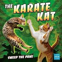 Algopix Similar Product 8 - The Karate Kat 2025 Wall Calendar