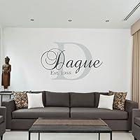 Algopix Similar Product 19 - Custom Family Name Wall Decal 