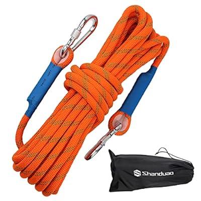Best Deal for SHANDUAO Static Climbing Rope Escape ice Climbing Equipment